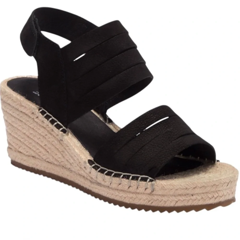 Eileen Fisher Largo Espadrille Sandals in Black